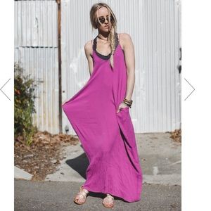 NWOT Three Bird Nest Perfection Pocket Maxi Dress